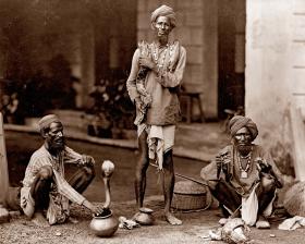 Zaklinacze węży, 1870 r.