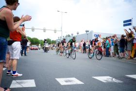 Wielki start. Pierwszy etap wyścigu. Utrecht.