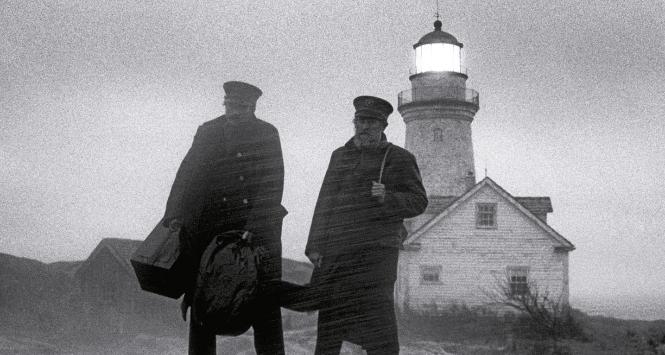 Robert Pattinson i Willem Dafoe w horrorze „Lighthouse”.