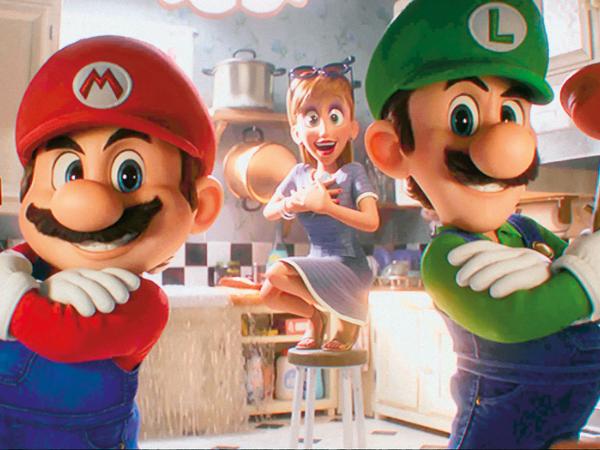 Kadr z filmu „Super Mario Bros.”.