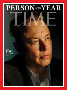 Elon Musk na okładce „Time”