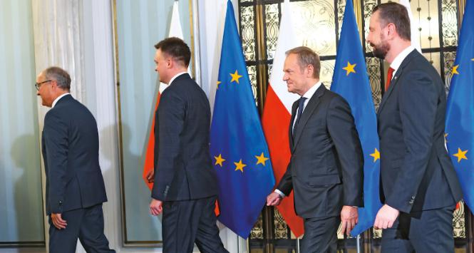 Realny wydaje się scenariusz, że KO buduje jeden duży blok, w którym są współliderzy, ale dominującą pozycję ma Tusk.