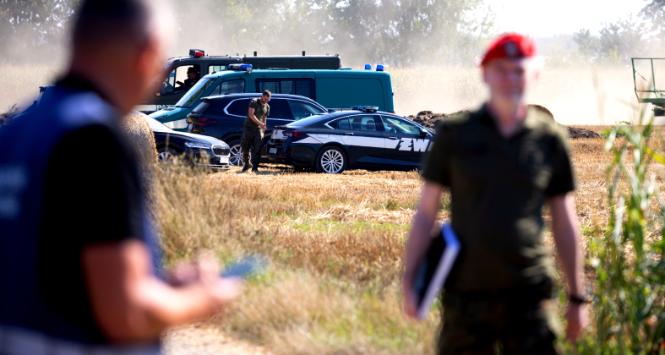 Osiny, wieś w powiecie łukowskim, gdzie w nocy z wtorku na środę doszło do eksplozji wojskowego drona. MON ogłosił, że był to aparat rosyjski, MSZ zapowiedziało protest. 20 sierpnia 2025 r.