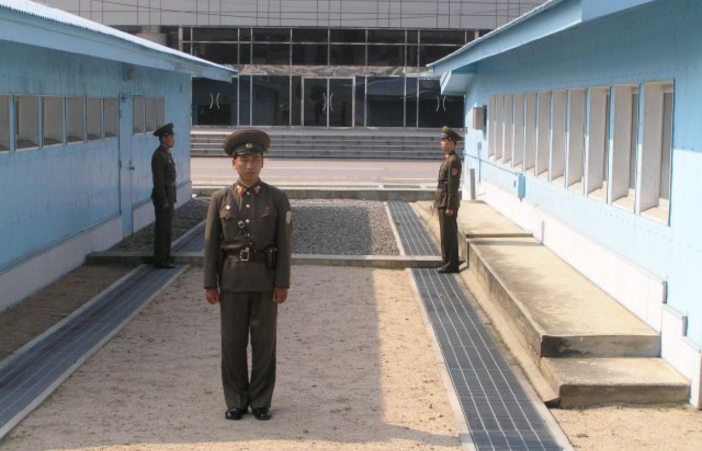 Strefa zdemilitaryzowana w Korei od strony Korei Płn.