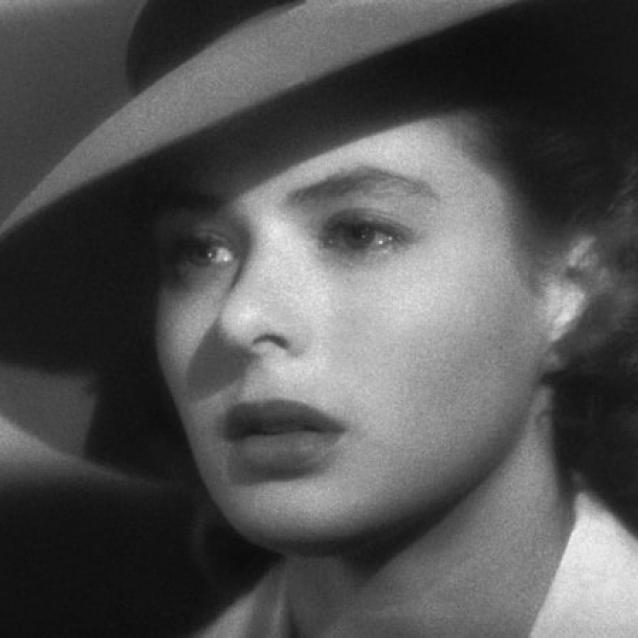 Ingrid Bergman w filmie „Casablanca” Michaela Curtiza z 1942 r.