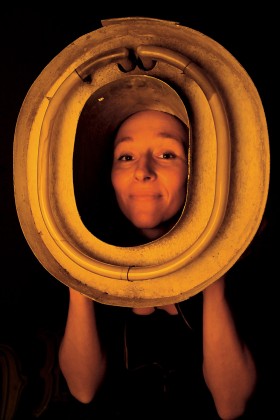 Ilona Karwińska pomysłodawczyni i siła napędowa Muzeum Neonów.