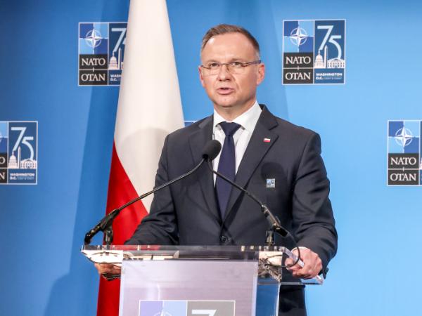 Andrzej Duda na szczycie NATO w Waszyngtonie