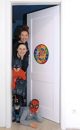 Milena z Olą oraz Edziem i Tadzikiem.