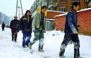 Chłopi-migranci pracują na budowach, w fabrykach i restauracjach. Wszędzie spotykają ich ciągłe poniżenia ze strony miastowych, policji i urzędników.