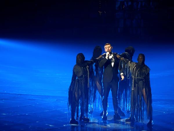 Krystian Ochman, reprezentant Polski w Konkursie Eurowizji. Półfinał w Turynie, 12 maja 2022 r.