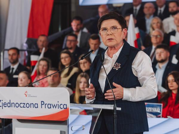 Beata Szydło na konwencji PiS.