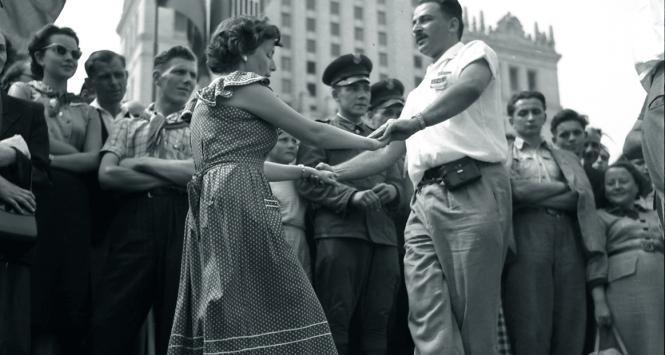 V Światowy Festiwal Młodzieży i Studentów. Warszawa, 1955 r.