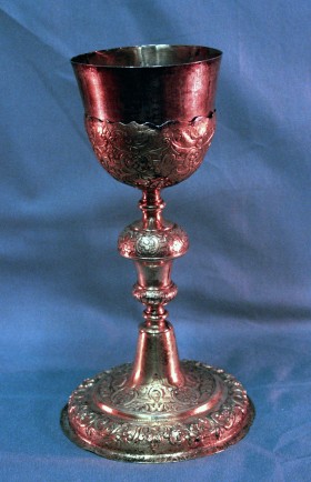 Kielich fundacji Ziętkiewiczów z katedry lwowskiej.