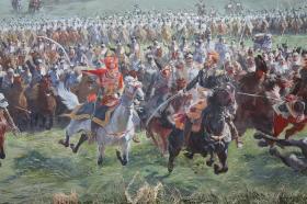 Marszałek Ney pod Waterloo, malował Louis Dumoulin