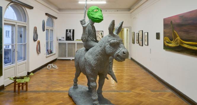 Willa Gawrońskich na kilka dni stała się galerią sztuki.