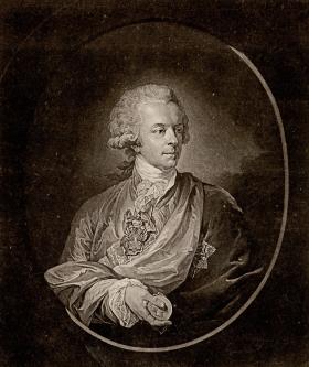 Michał Jerzy Mniszech, marszałek wielki koronny i szef Komisji Policji Obojga Narodów. Nakazał zamknąć awanturnika Kazimierza Oknińskiego u bonifratrów.