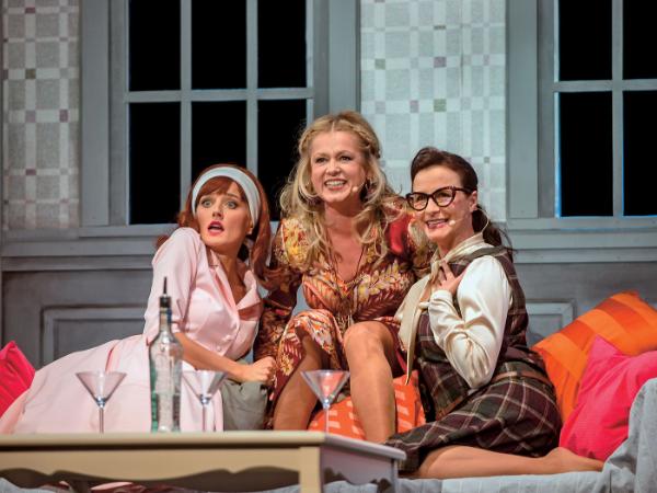 Czarownice z Eastwick, od lewej: Paulina Grochowska, Olga Szomańska i Barbara Melzer.