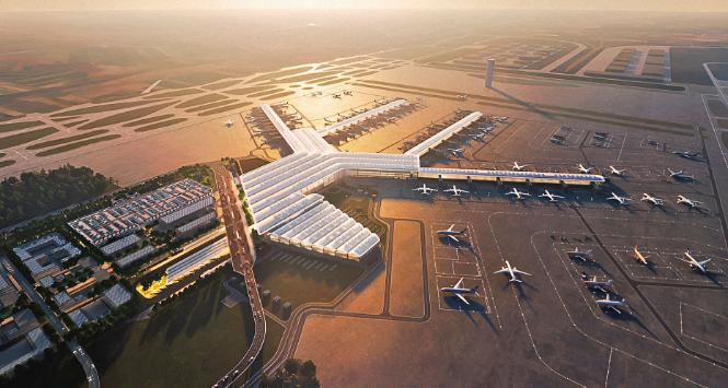 Wizualizacja Centralnego Portu Komunikacyjnego