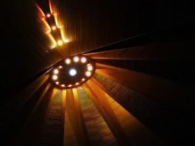 4. Kościół Świętego Oblicza w Turynie (proj. Mario Botta, 2001). I znów Botta, bodaj najwybitniejszy architekt sakralny naszych czasów.