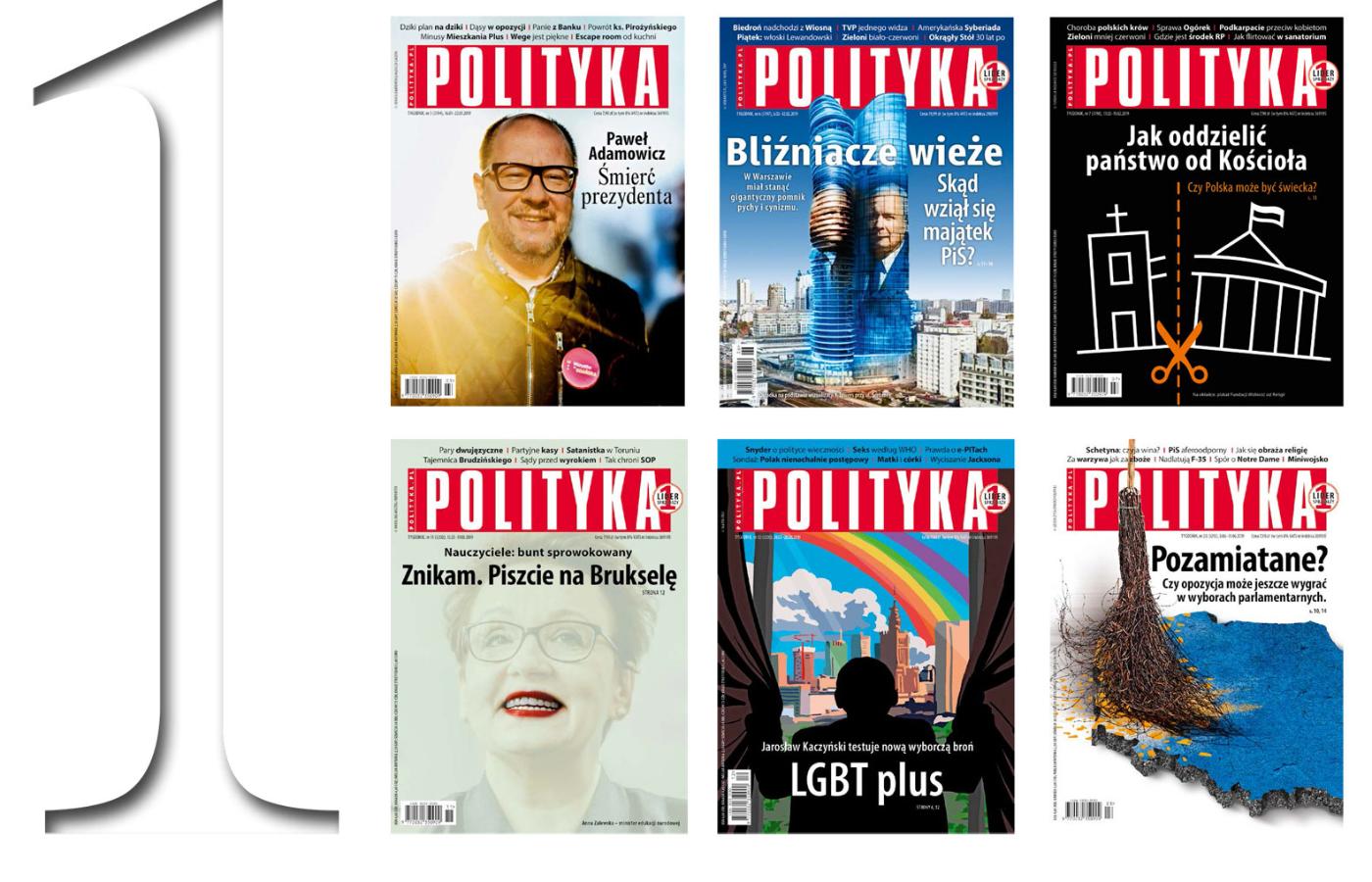 W pierwszym półroczu tego roku POLITYKA sprzedawała średnio 94,8 tys. egzemplarzy.