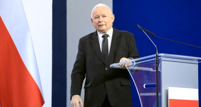 Jarosław Kaczyński, 3 stycznia 2024 r.