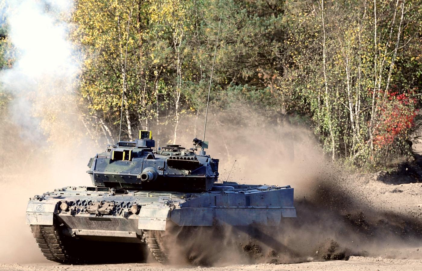 Ukraina oczekuje na dostawy zachodnich czołgów: niemieckich Leopardów 2 (na zdjęciu) i amerykańskich Abramsów