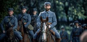 Kadr z filmu „Piłsudski” w reż. Michała Rosy.