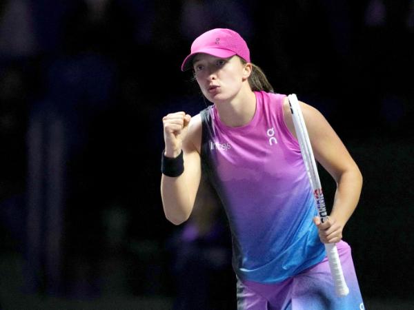 Iga Świątek, WTA Finals w Rijadzie, 3 listopada 2024 r.