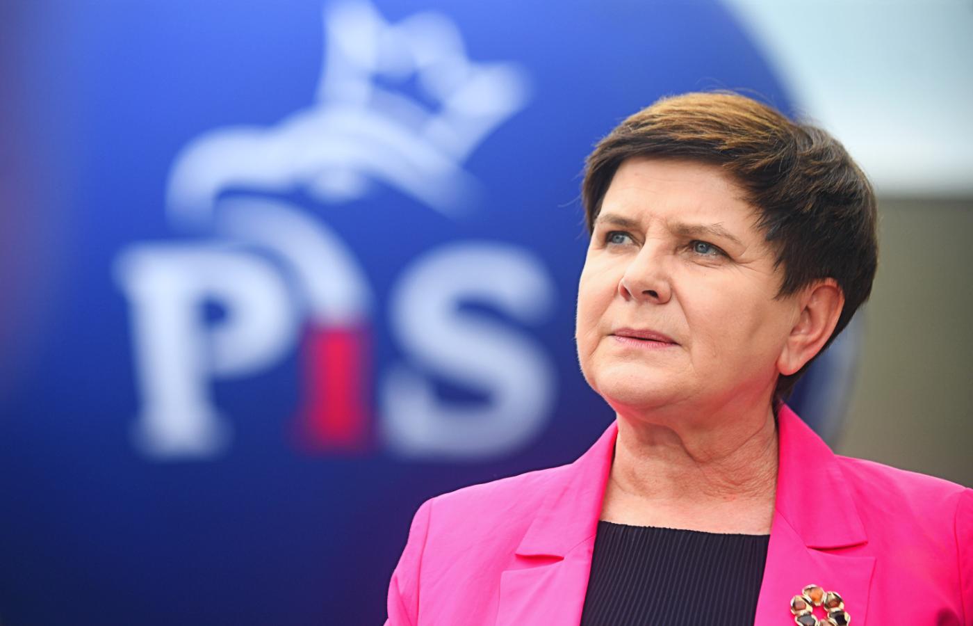 Beata Szydło na konwencji PiS w Markach. 4 czerwca 2022 r.