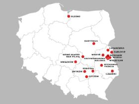 Szczątki dronów spadły w pięciu województwach.