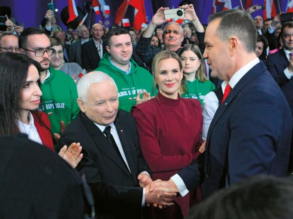 Jarosław Kaczyński i Karol Nawrocki