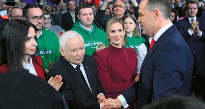Jarosław Kaczyński i Karol Nawrocki