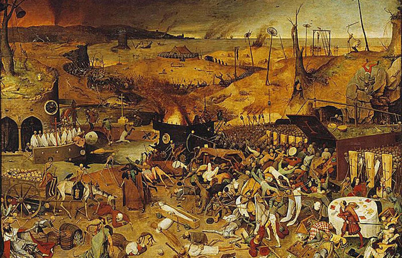 Triumf śmierci. Malował Pieter Bruegel starszy