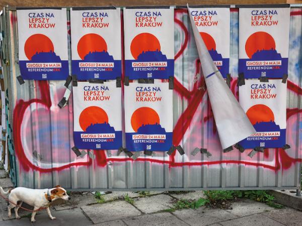 Kampania zachęcająca do odwołania prezydenta Krakowa