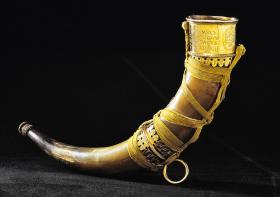 Róg mysliwski Zygmunta III Wazy. Jest w Sztokholmie.