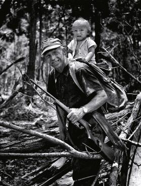 Tony Halik z synem Ozaną, Honduras Brytyjski (dziś Belize), 1960 r.