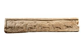 Procesja zwierząt – pochodząca z Malty płaskorzeźba z okresu neolitu.