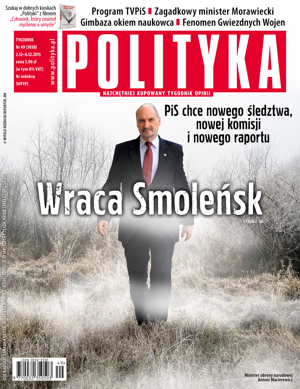 Mariusz Janicki Poleca Najnowszy Numer Polityki Politykapl 7427