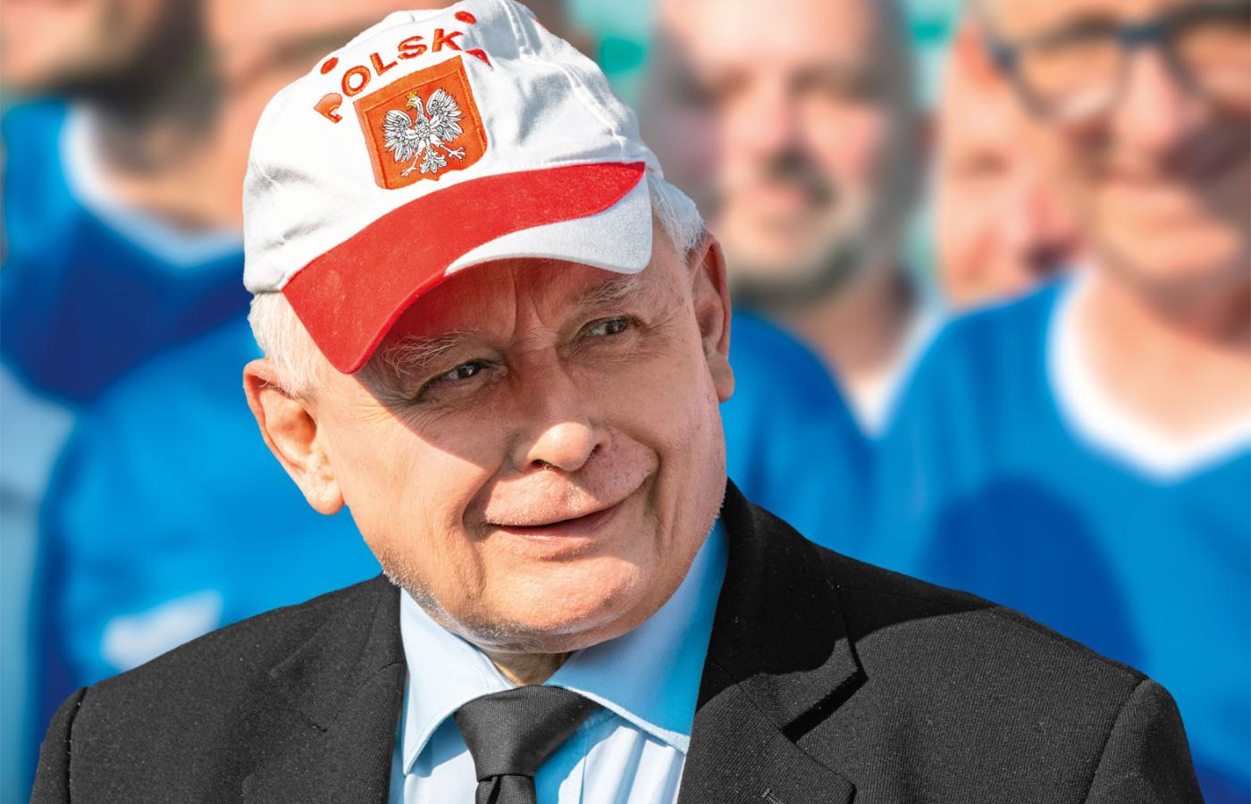 Jarosław Kaczyński na pikniku PiS w Woli Rzędzińskiej.