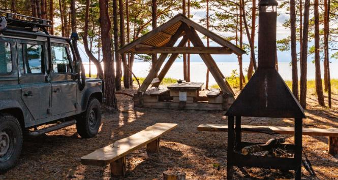 Lasy zajmują około połowy powierzchni Estonii, a Estończycy chętnie w nich odpoczywają.