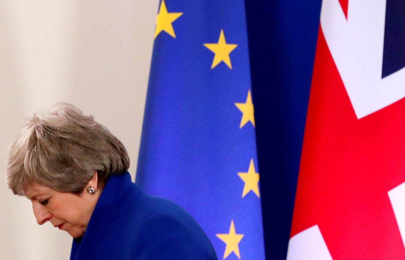 Brytyjska premier w Brukseli na szczycie Unii Europejskiej