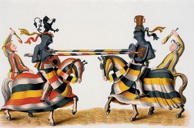 Zdarzały się na dworach polskich błazny będące rycerzami.