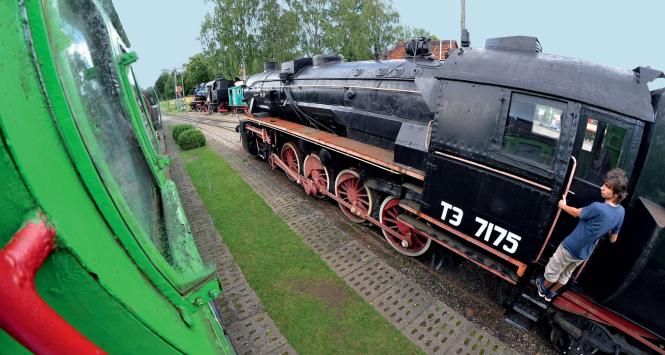 Kościerzyna, Muzeum Kolejnictwa, dawny Skansen Parowozownia Kościerzyna