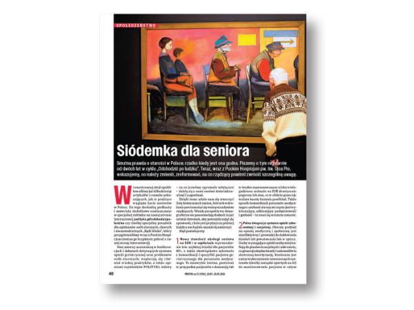 „Siódemka dla seniora” POLITYKA 21/2026