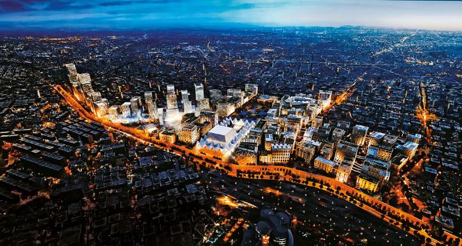 Wizualizacja Nowej Stolicy Administracyjnej Egiptu. Sto dzielnic mieszkalnych ma pomieścić 6,5 mln ludzi.