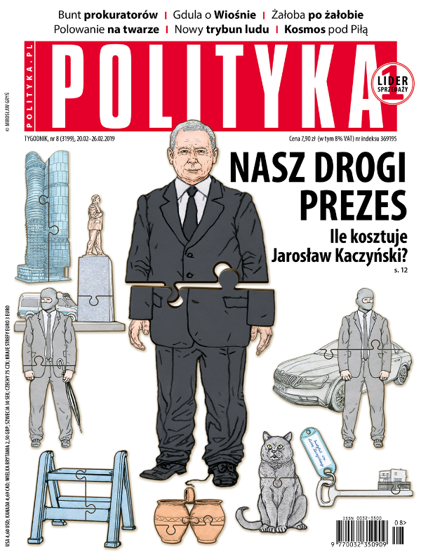 okładka - Polityka 08 2019