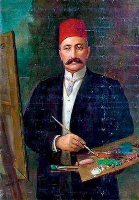 Şeker Ahmed Pasza, osmański malarz i żołnierz, pionier malarstwa olejnego  w imperium