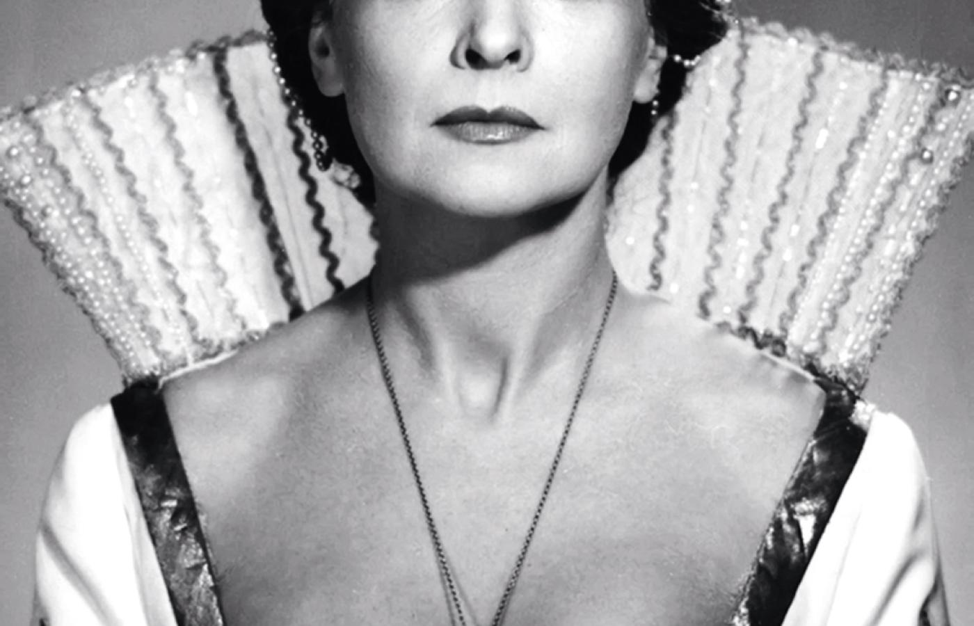 Nina Andrycz w roli Marii Stuart w Teatrze Polskim, 1958 r.