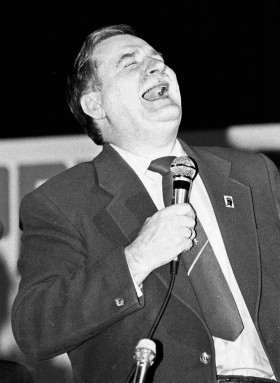 Wrocław, spotkanie z wyborcami w Hali Ludowej