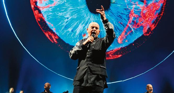 Peter Gabriel z zespołem, tegoroczny koncert w Mediolanie